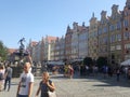 Poland, Gdansk - the DÃâugi Targ square.